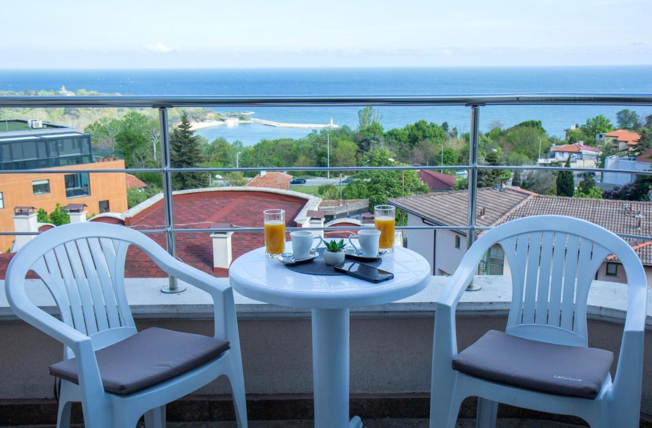 Black Sea Narcissus - Quiet Studio With Amazing Sea View Varna Exteriör bild